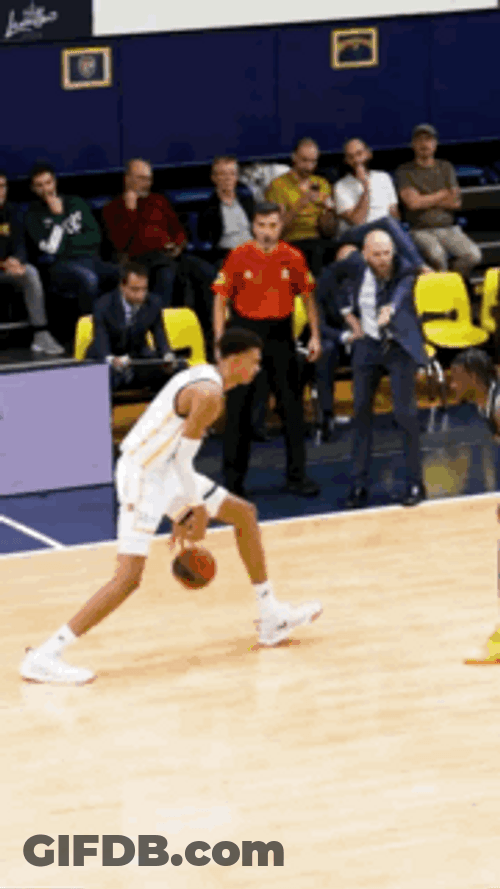 Wemby Three Point Shot GIF