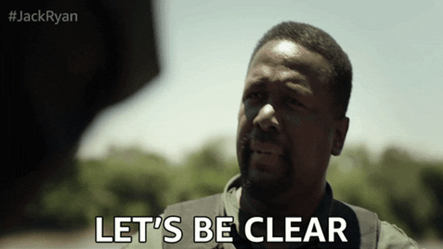 Wendell Pierce Let's Be Clear GIF
