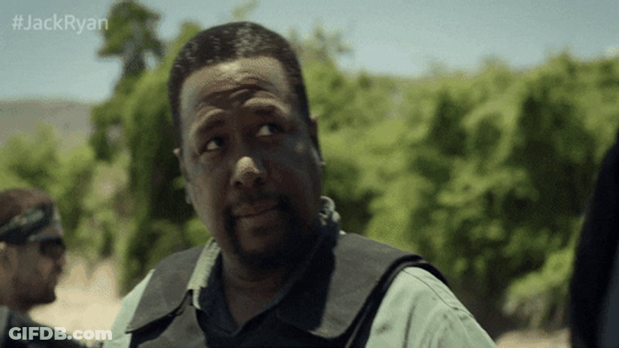 Wendell Pierce Mean Look GIF