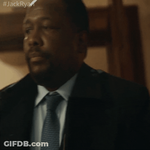 Wendell Pierce Standing Up GIF
