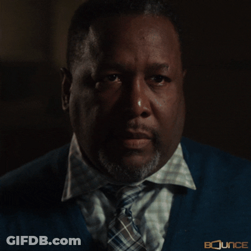 Wendell Pierce Staring GIF