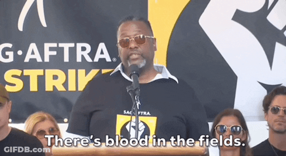 Wendell Pierce There's Blood In The Fields GIF