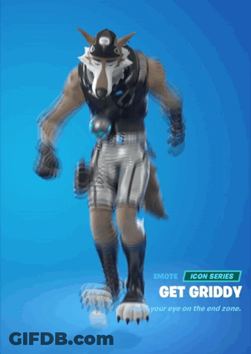 Wendell Wolf Fortnite Griddy GIF