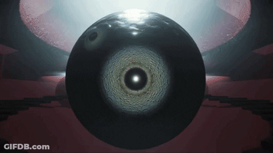 Wendigo And Chairs Floats Up In The Sky GIF