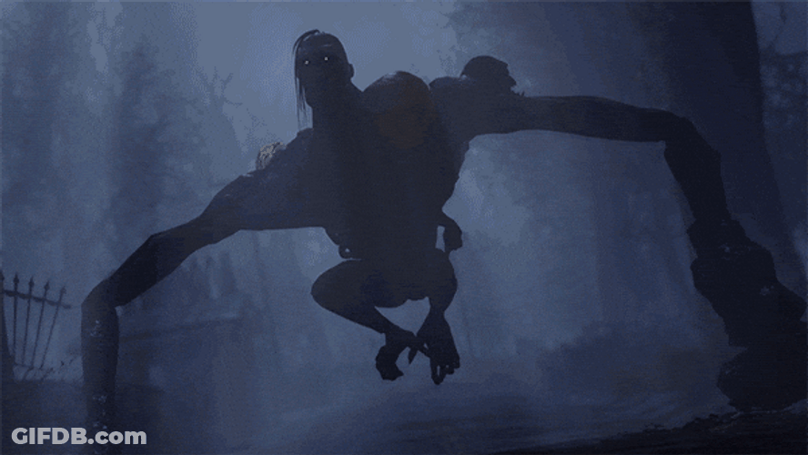 Wendigo Screaming In The Forest GIF