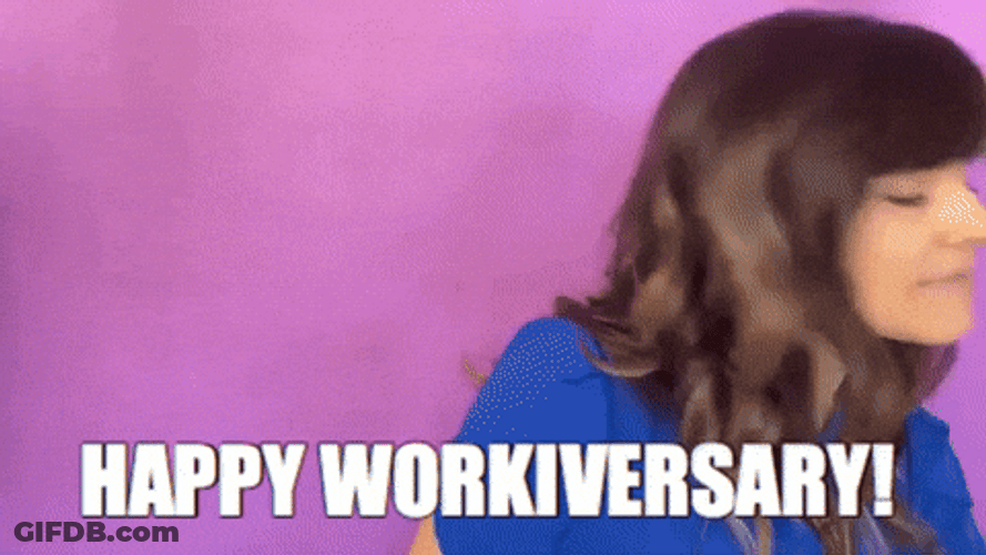 Wendy Conrad Happy Work Anniversary Meme GIF