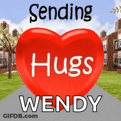 Wendy's Double Cheeseburger And Nuggets On Red Background GIF