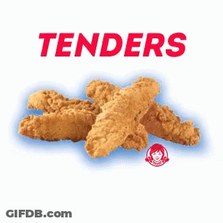 Wendy's Tenders With Logo GIF