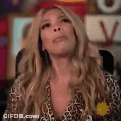 Wendy Williams Looking Up Contemplating GIF