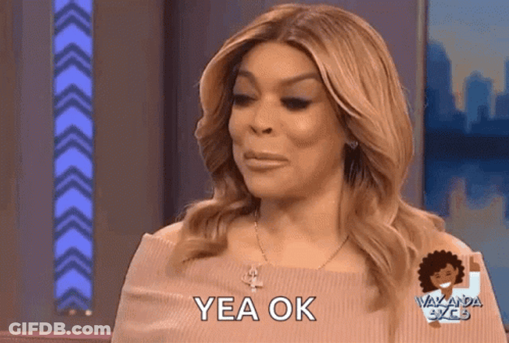 Wendy Williams Yeah Ok Kiss GIF