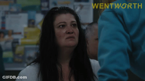 Wentworth Poster Woman In White Robe GIF