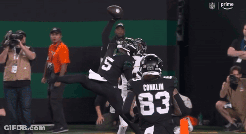 Wentz Football Player Holding Football GIF