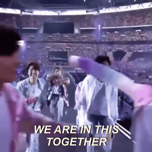 Were All In This Together BTS Taehyung Jimin GIF