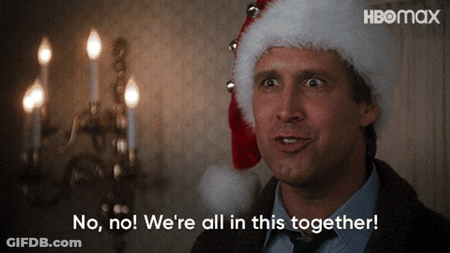 Were All In This Together Clark Griswold GIF