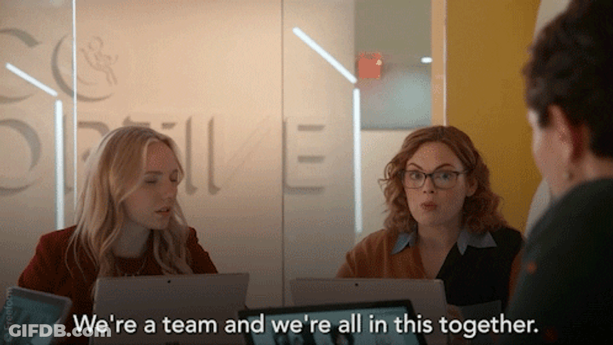 Were All In This Together Good Trouble Cast GIF