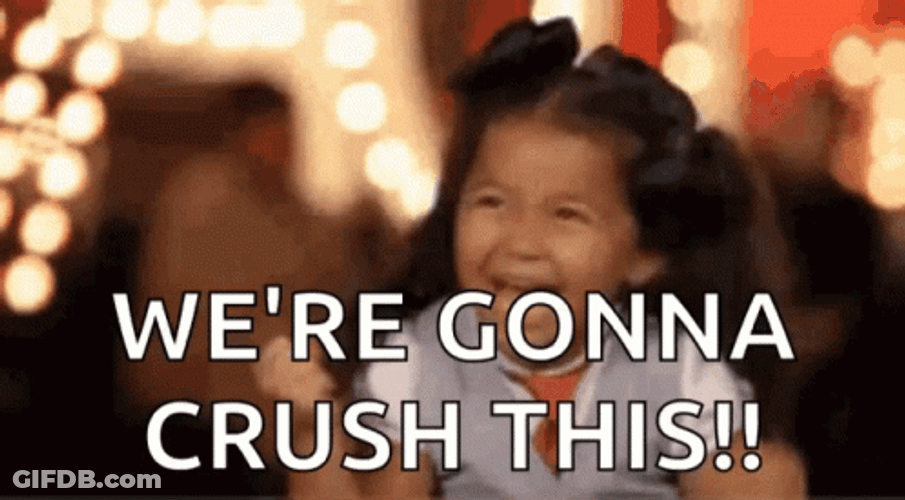Were Gonna Win And Crush This GIF