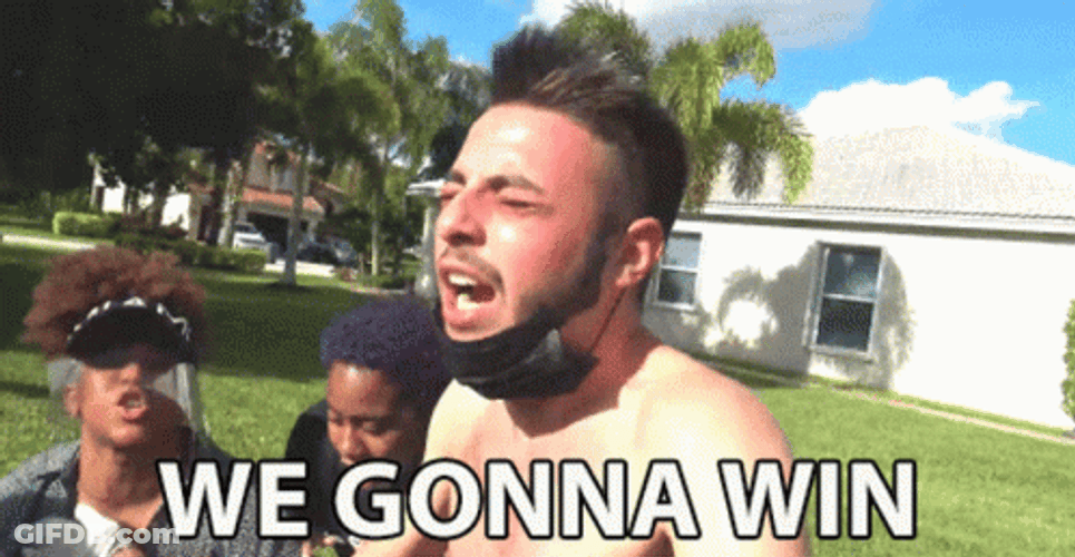 Were Gonna Win Boys GIF