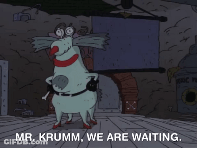 Were Waiting Real Monsters The Gromble GIF
