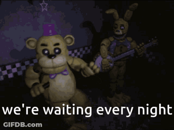 Were Waiting Stuffed Bear Toy Dancing GIF