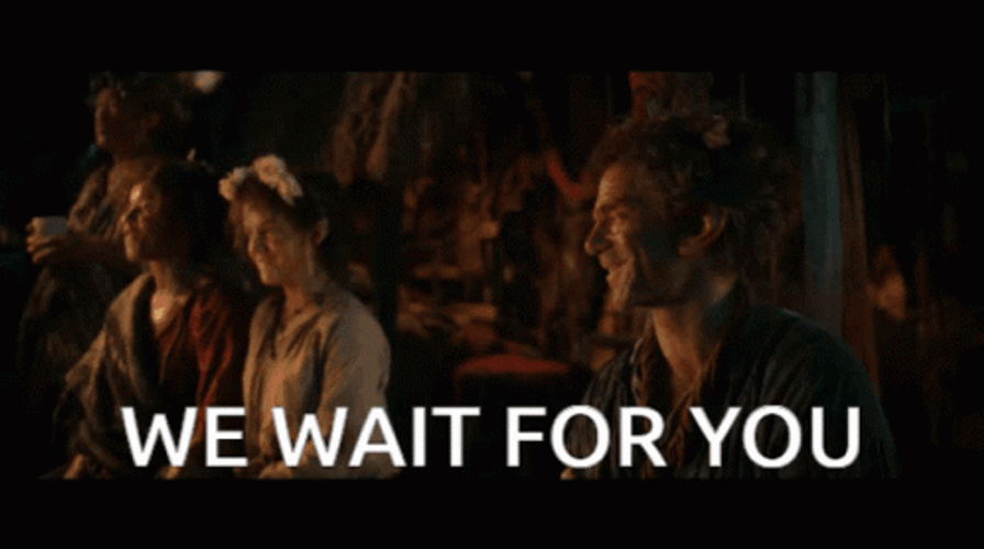 Were Waiting The Hobbit Harfoots GIF