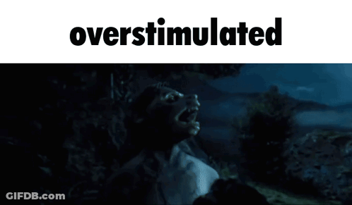 Werewolf Overstimulated GIF