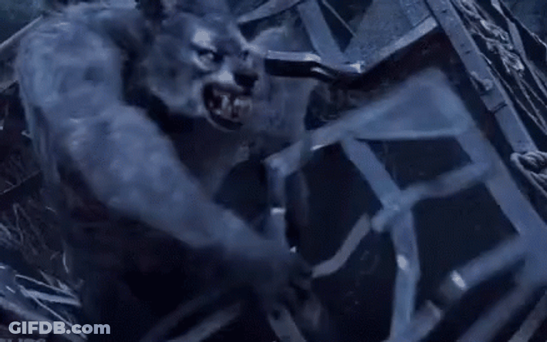 Werewolf Rampage Classic Movie GIF