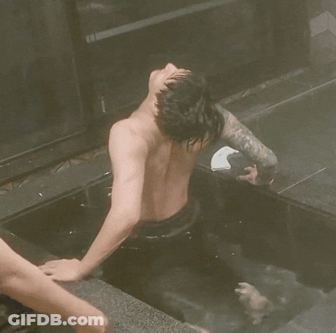 Werewolf Ripping Shirt Painting GIF