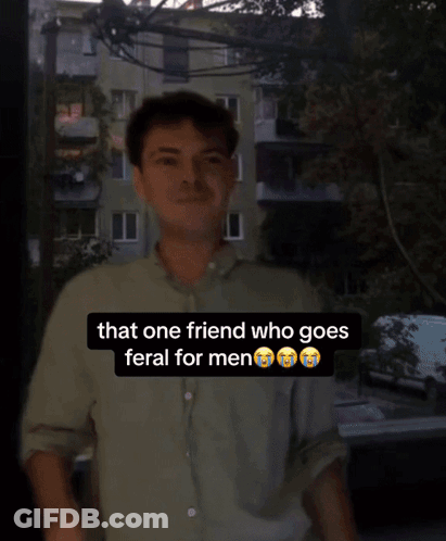 Werewolf That One Friend Who Goes Feral For Men GIF