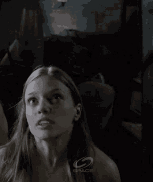 Werewolf Transformation Female Being Human Fangs GIF