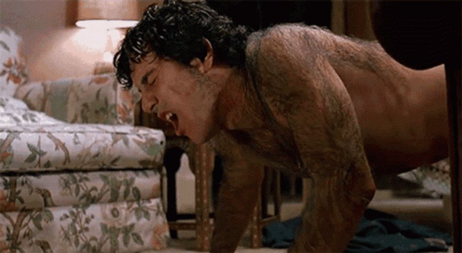 Werewolf Transformation Hairy Back Painful GIF