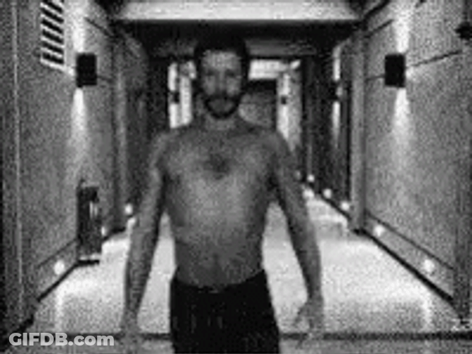 Werewolf Transformation Hallway Scary Wild GIF