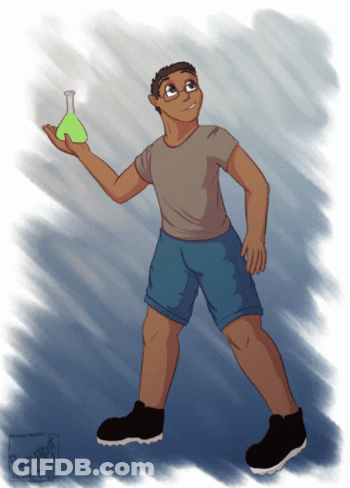 Werewolf Transformation Oops Perc30 Formula Drop GIF