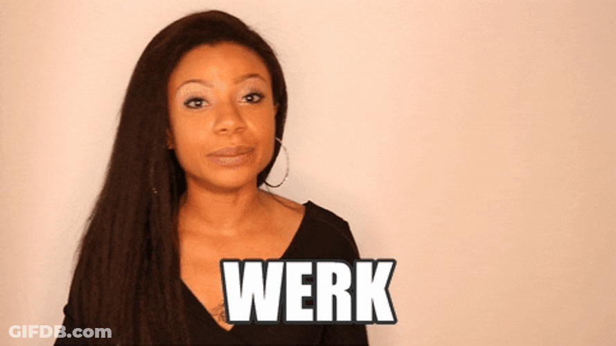 Werk Finger Snap GIF