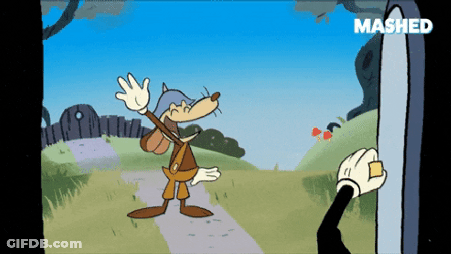 Werner Werman Waving K Bye GIF