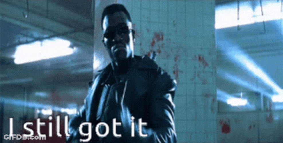 Wesley Snipes Blade Still Got It GIF