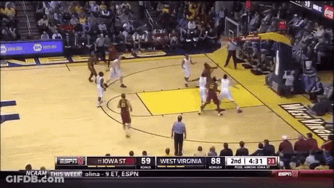West Virginia Vs Iowa State Basketball GIF