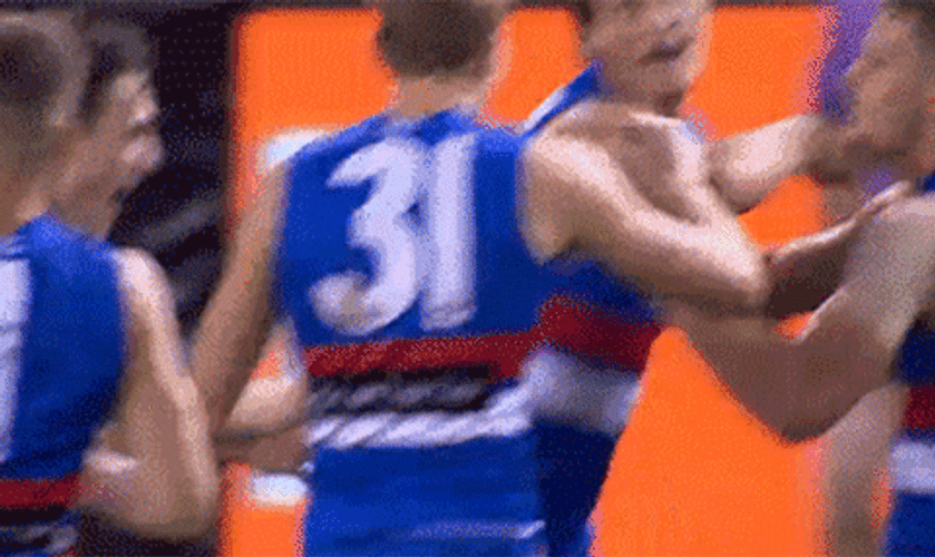 Western Carolina Player Hugged By His Teammate GIF