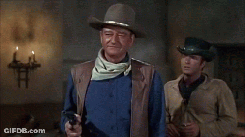Western John Wayne GIF