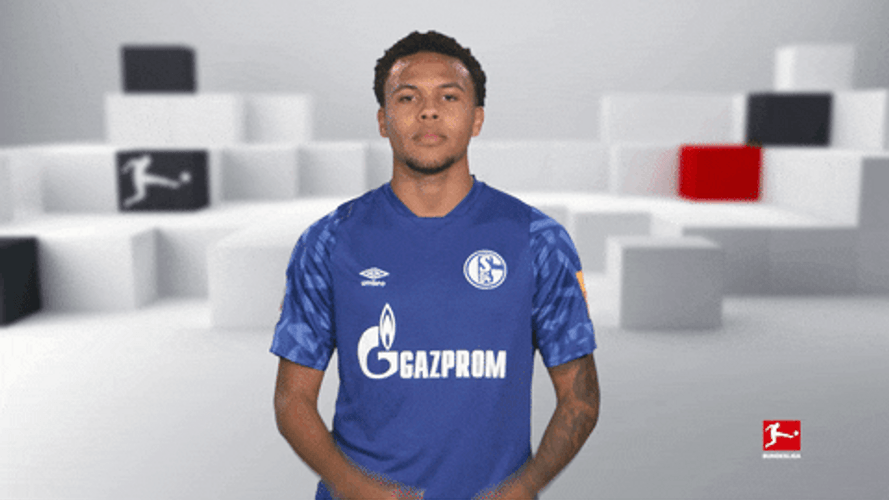 Weston Mckennie Covering Face GIF