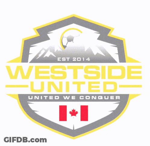 Westside United Logo With Canadian Flag GIF