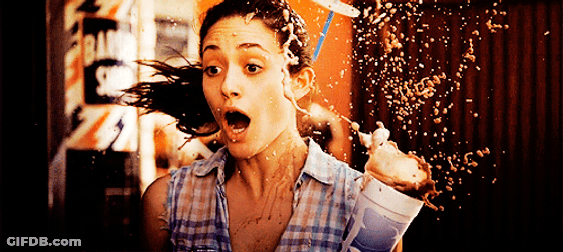 Wet Actress Emmy Rossum GIF