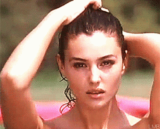 Wet Look Monica Bellucci GIF