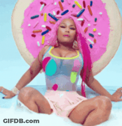 Wet Rapper Nicki Minaj GIF