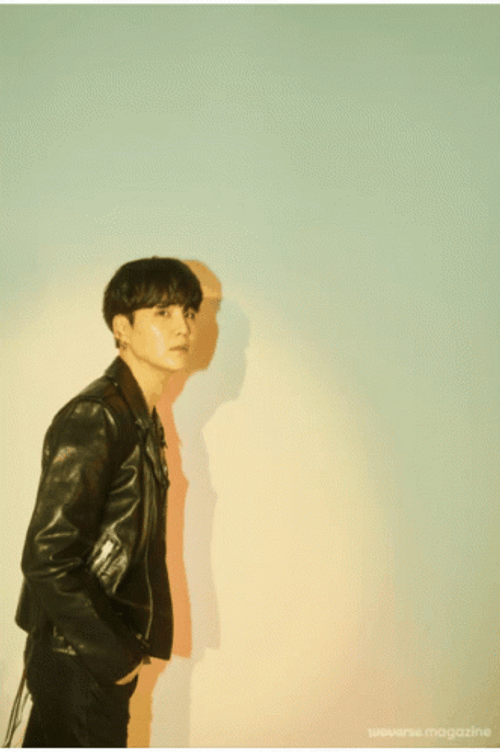 Weverse Magazine BTS Suga Yoongi GIF