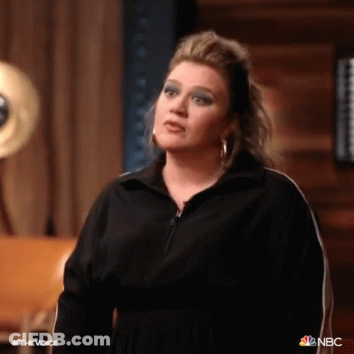 Whaaa Kelly Clarkson GIF