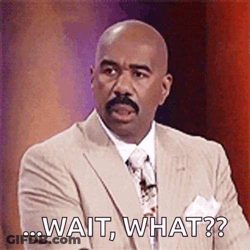 Whaaaat Confused Steve Harvey GIF