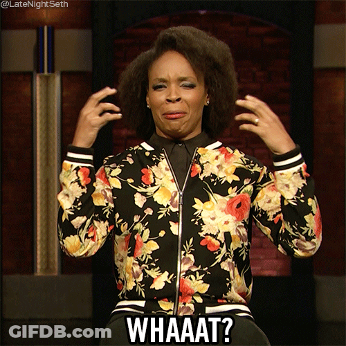 Whaaat Amber Ruffin Seth Myers Interview GIF