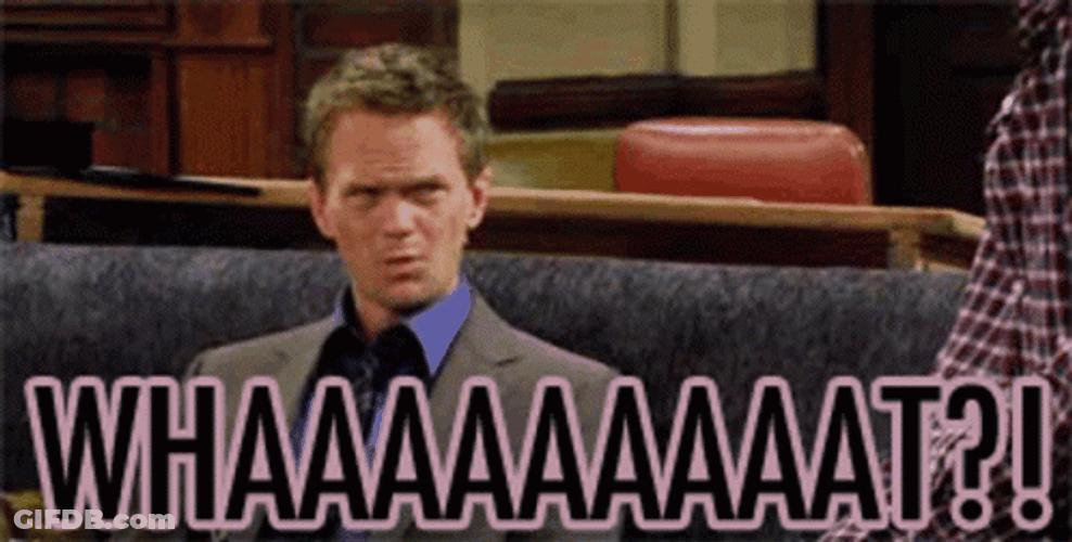 Whaaat Neil Patrick Harris Baffled GIF