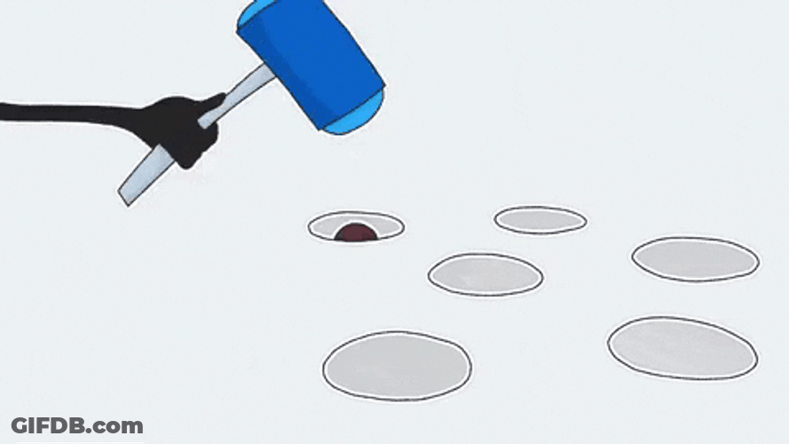 Whack A Mole Animation GIF