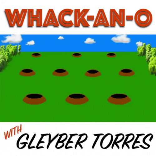 Whack A Mole With Gleyber Torres GIF